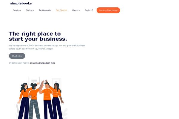 Site using Scroll Top plugin