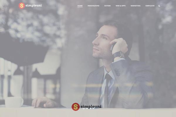 Jupiter theme site design template sample