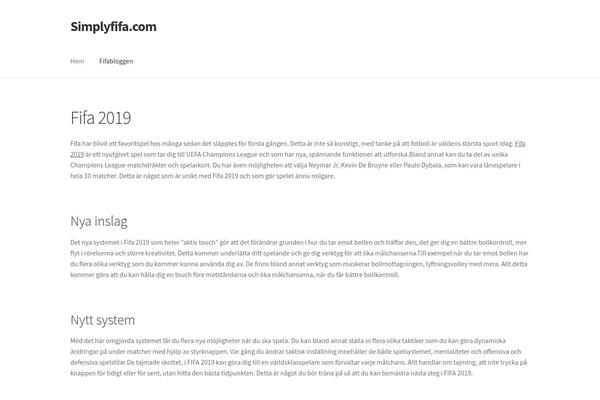 Storefront theme site design template sample