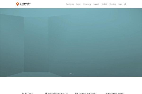 Divi theme site design template sample