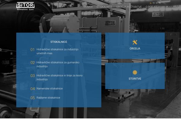 Site using Sitepress-multilingual-cms plugin