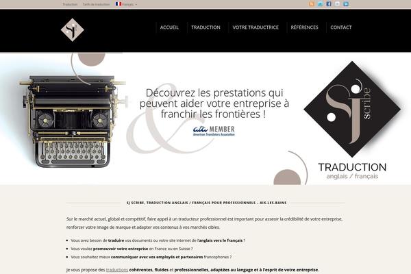 Karma theme site design template sample
