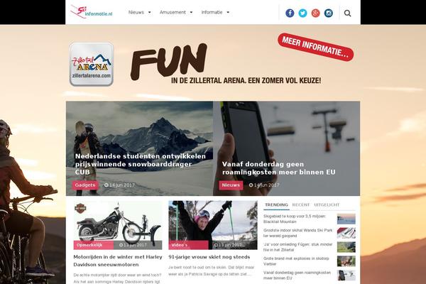 Site using TablePress plugin