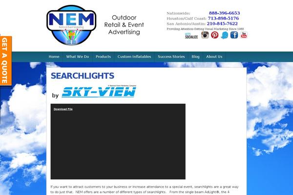BUILDER theme site design template sample