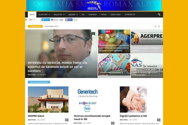 NewsMag theme site design template sample