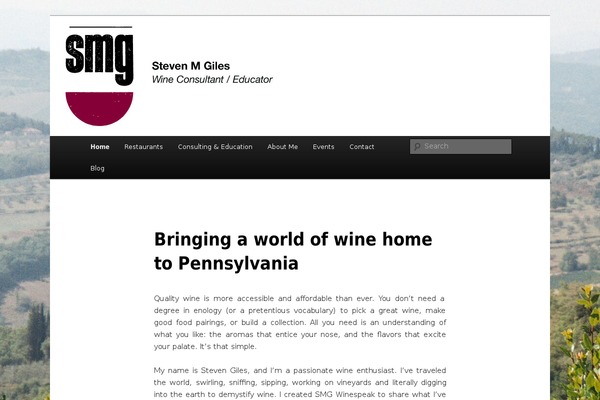 Twenty Eleven theme site design template sample