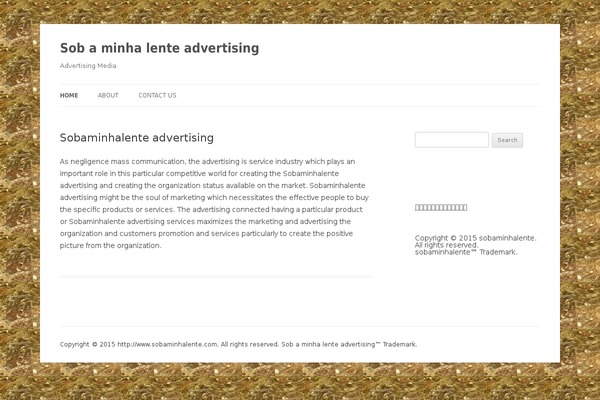Twenty Twelve theme site design template sample