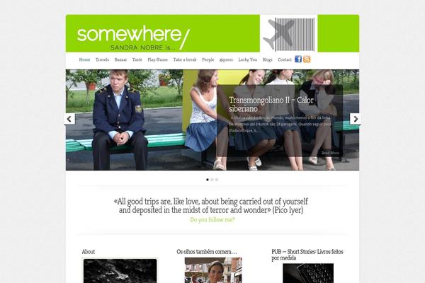 Chameleon theme site design template sample