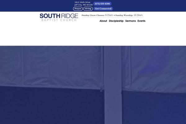 southridgechurch.org site used Acf-pro