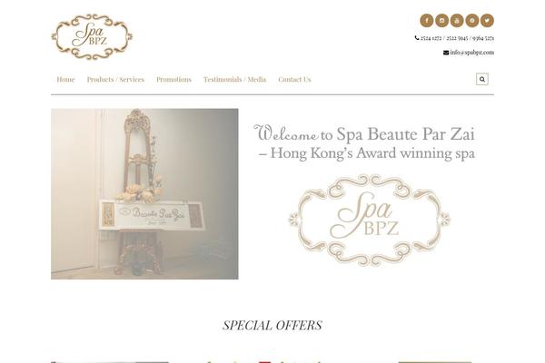 Site using Accordion plugin