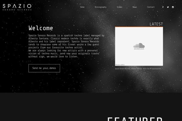 Bridge Child theme site design template sample