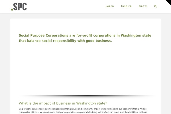 spcwa.com site used X | The Theme