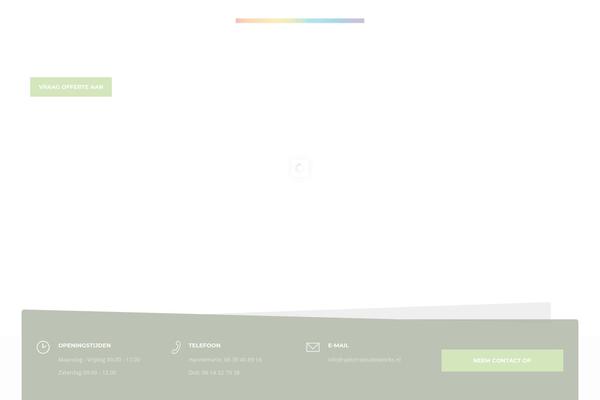 Kallyas theme site design template sample