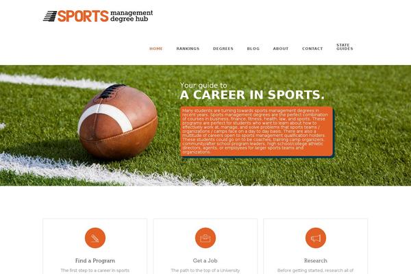 Blocksy theme site design template sample