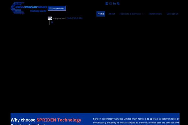 Site using Scroll Top plugin