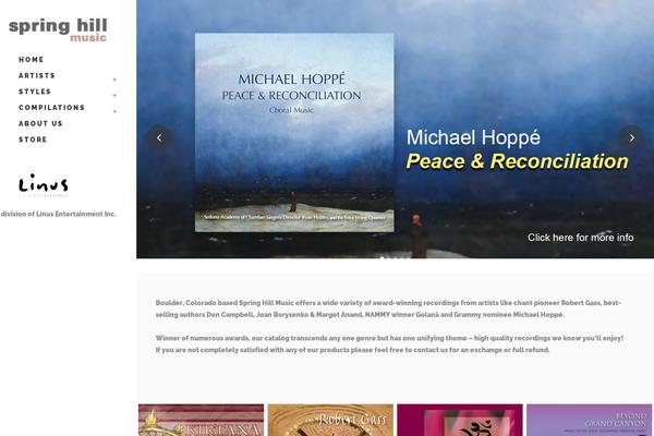 Cabin-child theme site design template sample