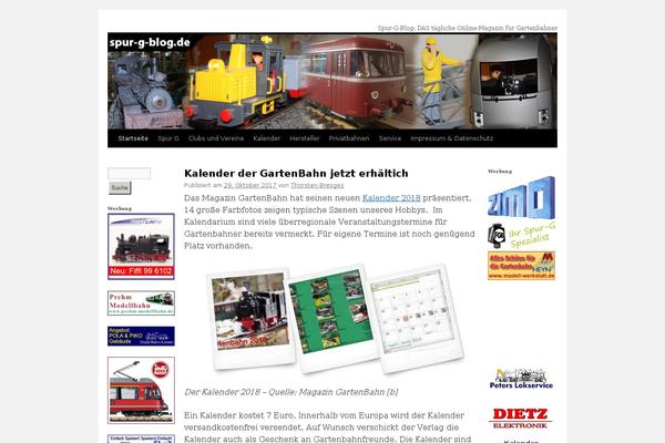 Twenty Ten theme site design template sample