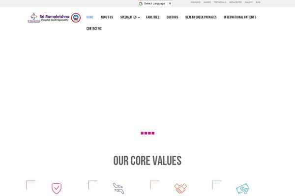 Site using Font Awesome 4 Menus plugin