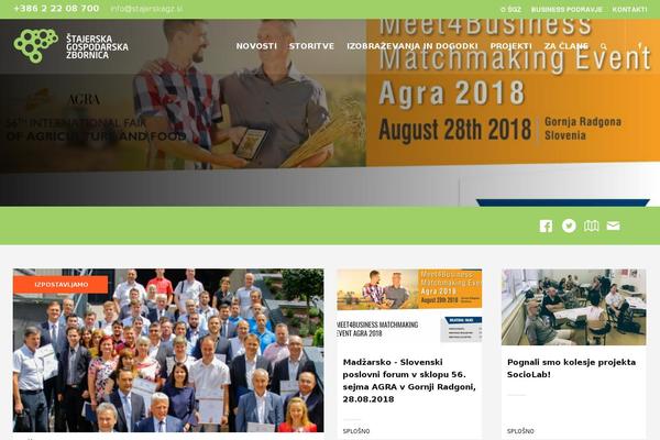 Enfold theme site design template sample
