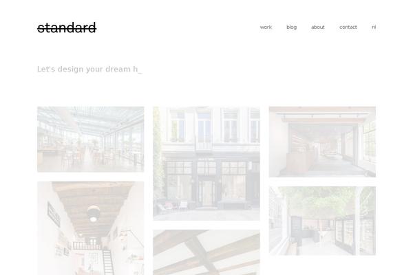 Kalium theme site design template sample