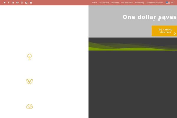 Salient theme site design template sample
