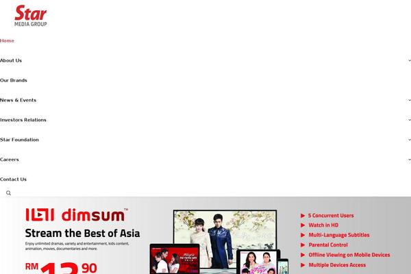 The7 theme site design template sample