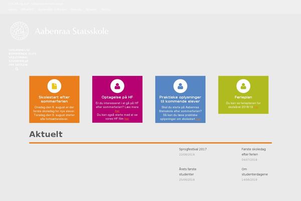 The7 theme site design template sample