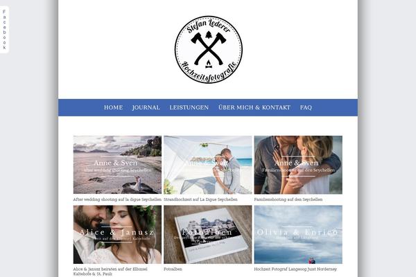ProPhoto 7 theme site design template sample