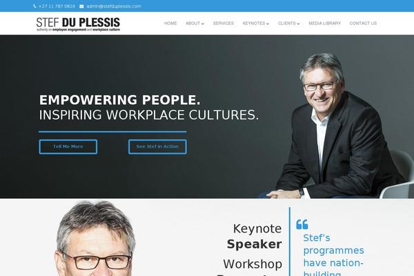 Mist theme site design template sample