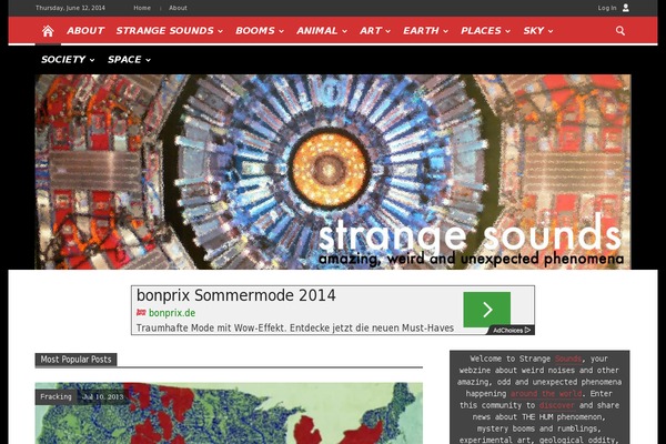 Newspaper theme site design template sample