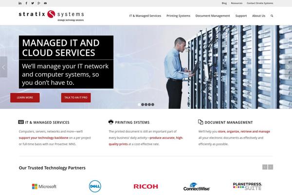 stratixsystems.com site used Pfs-theme