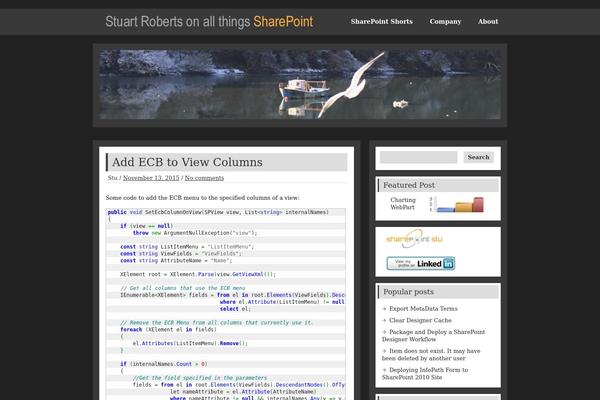 Site using WP-Syntax plugin