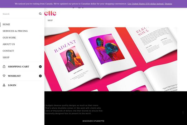 Site using Soo-wishlist plugin