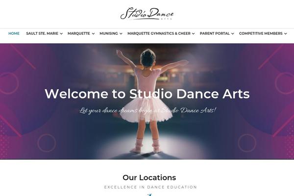 Site using Woopack plugin