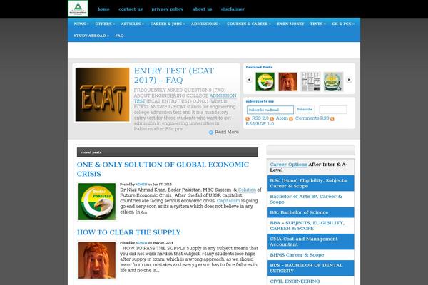 Site using Wp-hide-post plugin