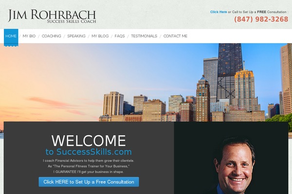 Cherry Framework theme site design template sample