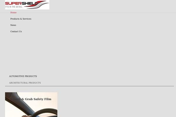Zephyr theme site design template sample