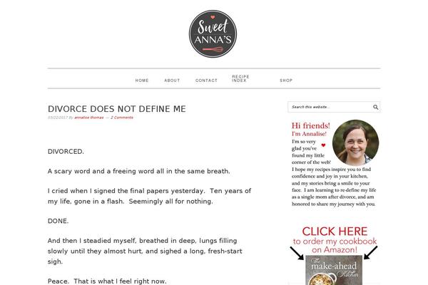Foodie Pro theme site design template sample