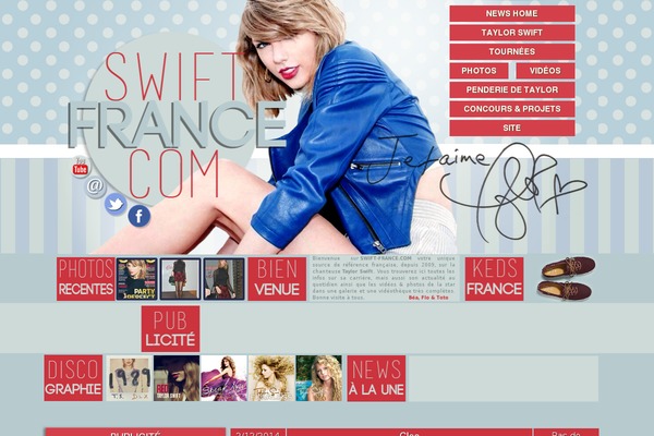 TS1989 theme websites examples