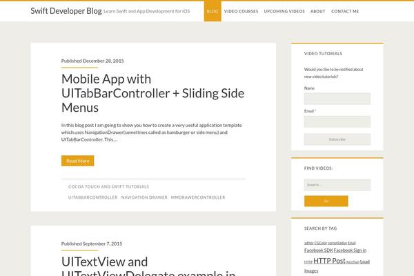 Site using Dreamgrow Scroll Triggered Box plugin
