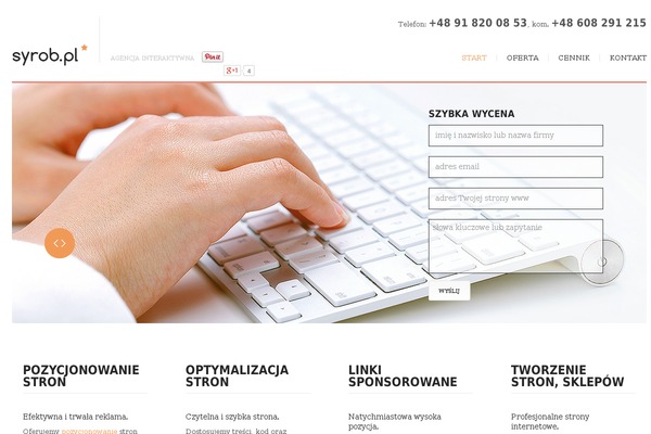 Cherry Framework theme site design template sample