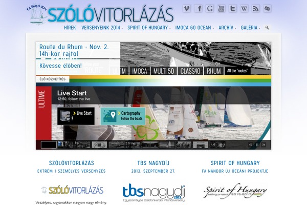 Site using Revolution Slider plugin