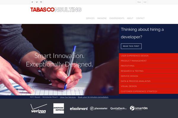 Site using Salient-core plugin