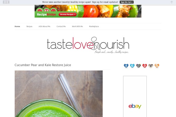 Foodie Pro theme site design template sample