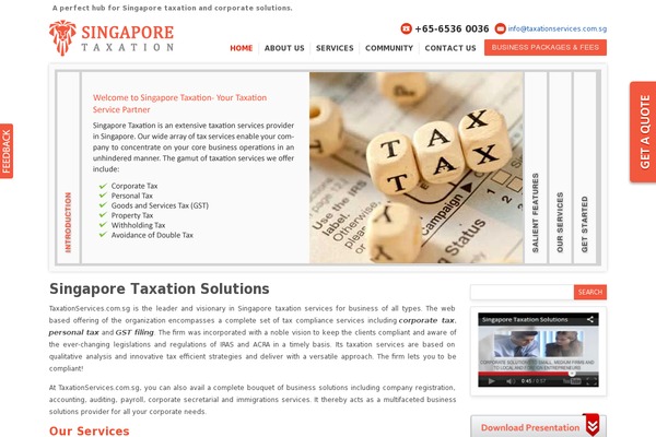 Chameleon theme site design template sample