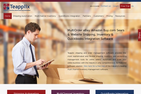 Site Page Tree website example screenshot