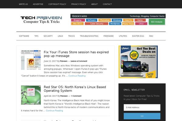 Genesis theme site design template sample