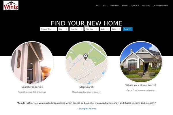 Enfold theme site design template sample