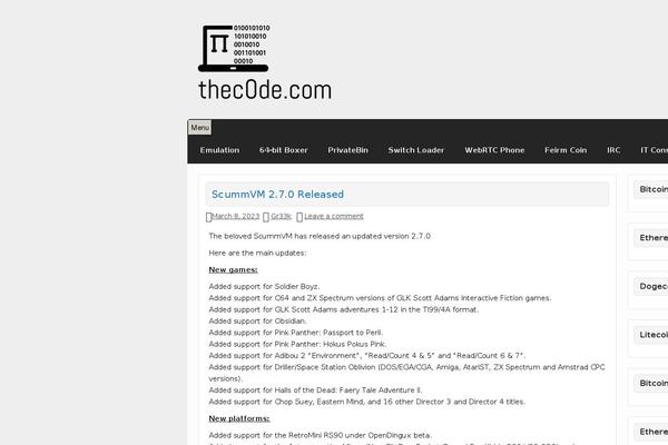 Site using WordPress Countdown plugin plugin
