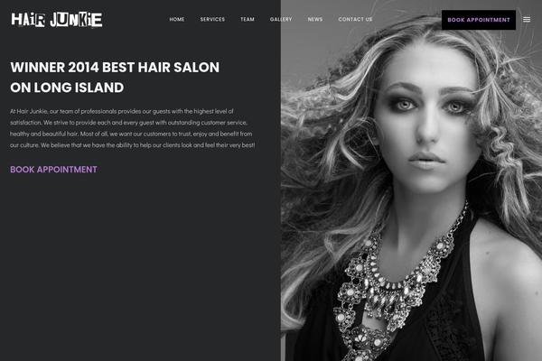 Oshine theme site design template sample